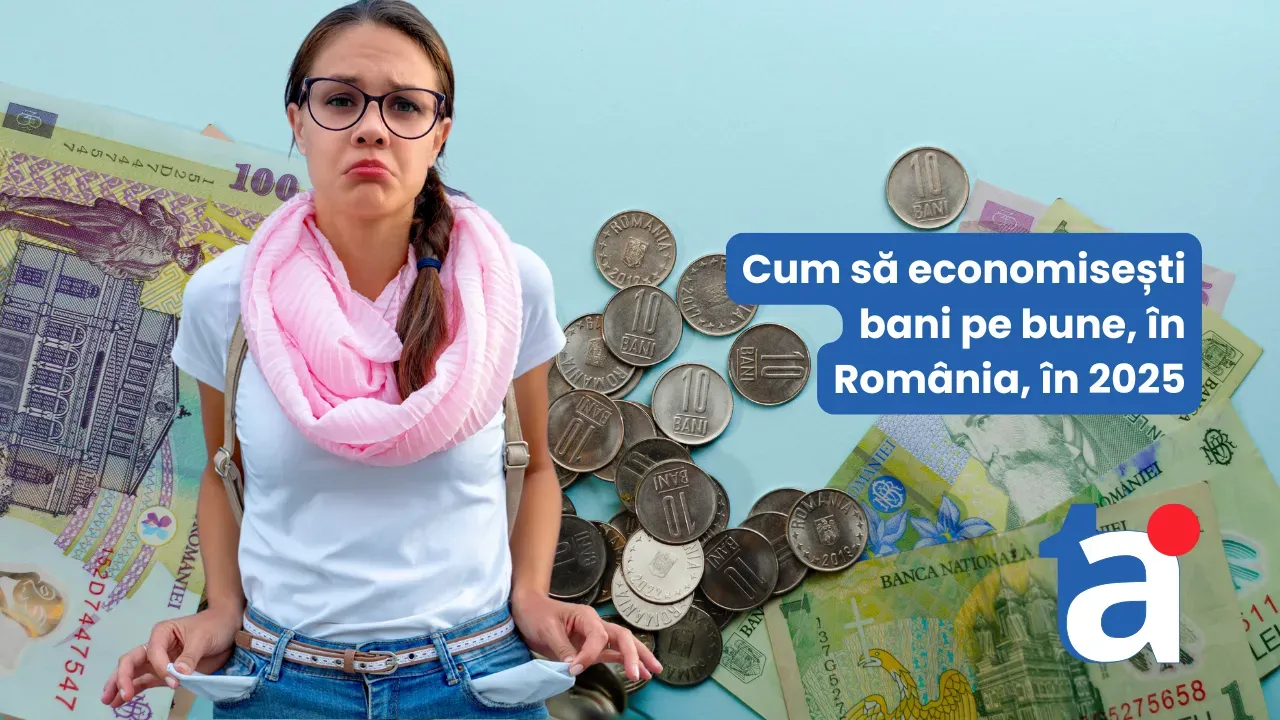 Cum să economisești bani pe bune, în România, în 2025